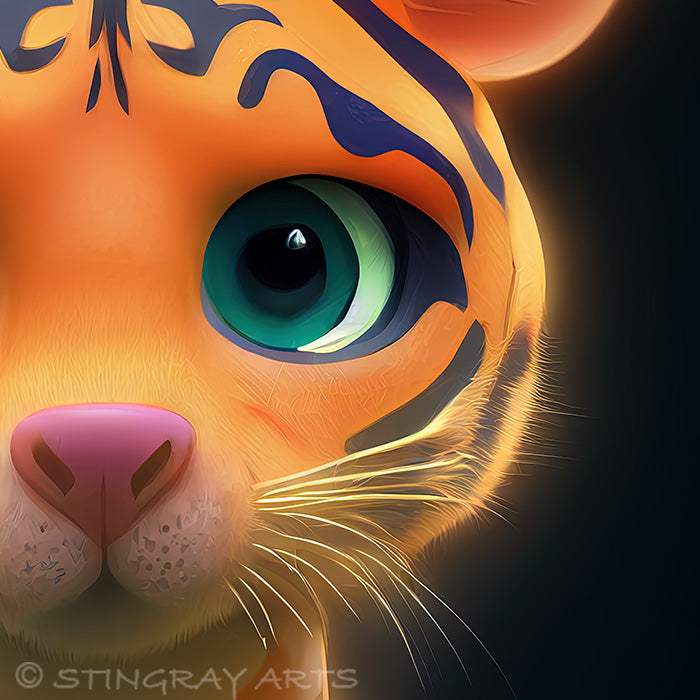 Tiger Cub Childlike Prints