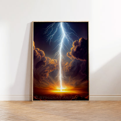 Lightning Bolt Boom Prints