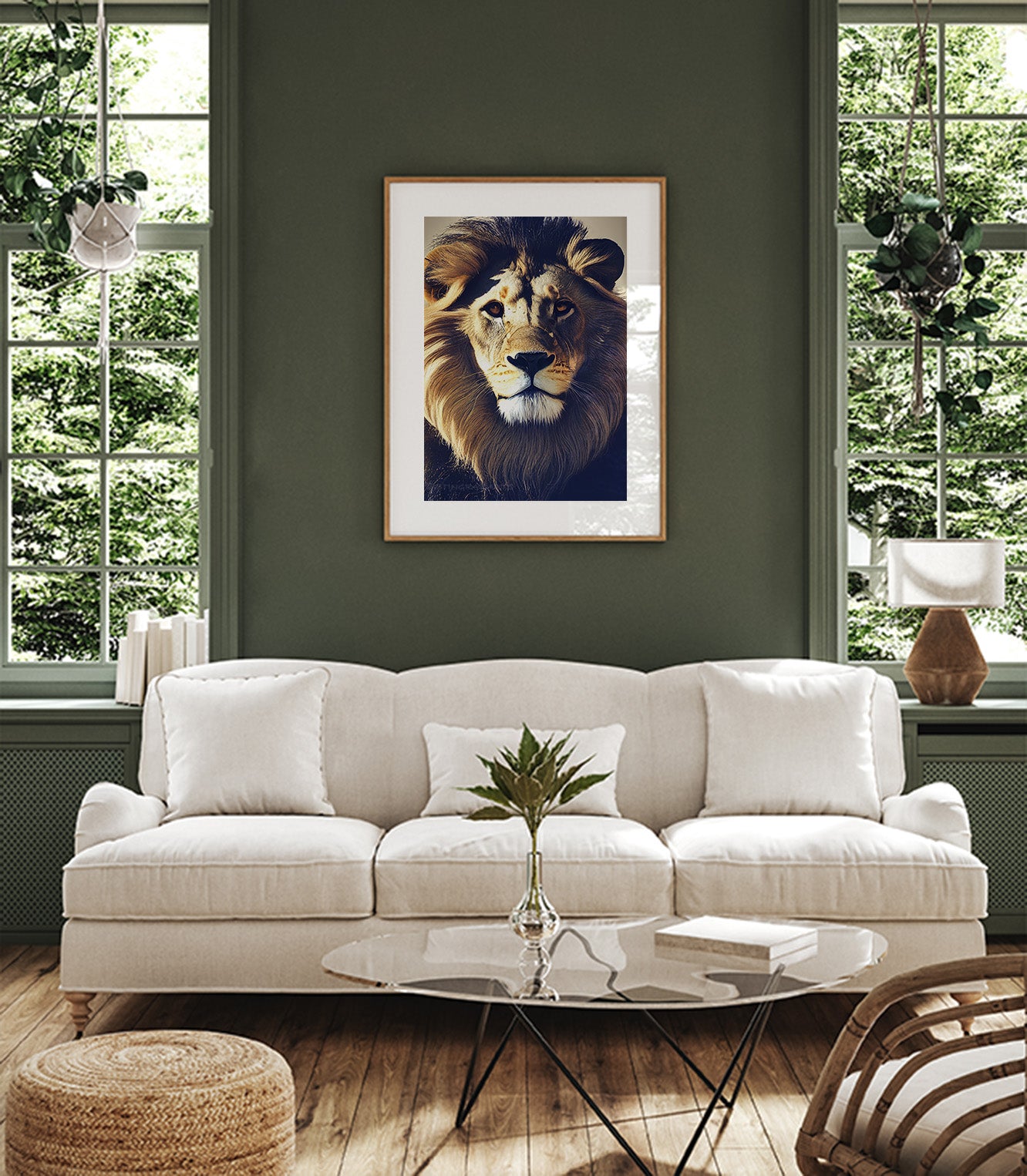 Beautiful Proud Lion Prints