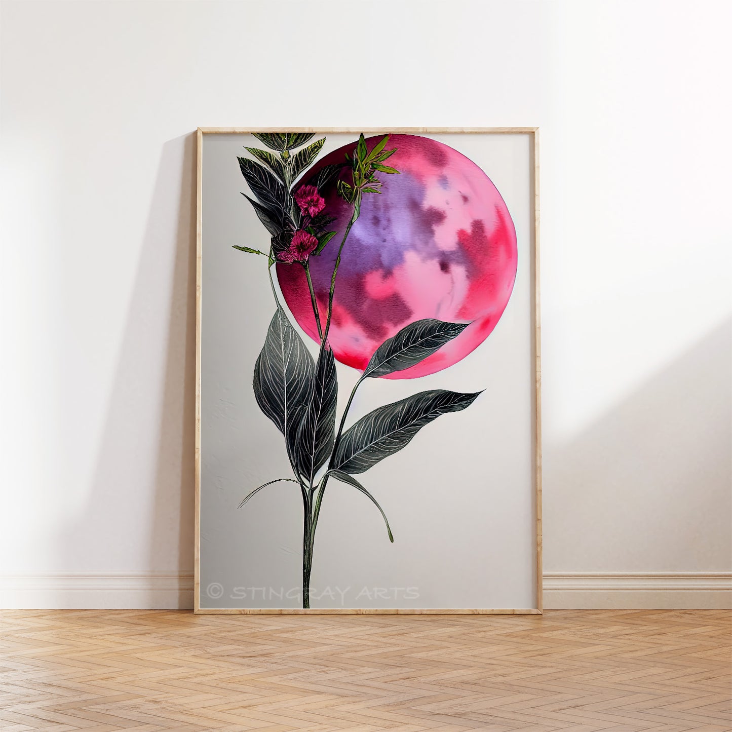 Wild Moonflower & Pink Moon Prints