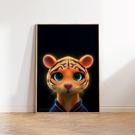 Tiger Cub Childlike Prints