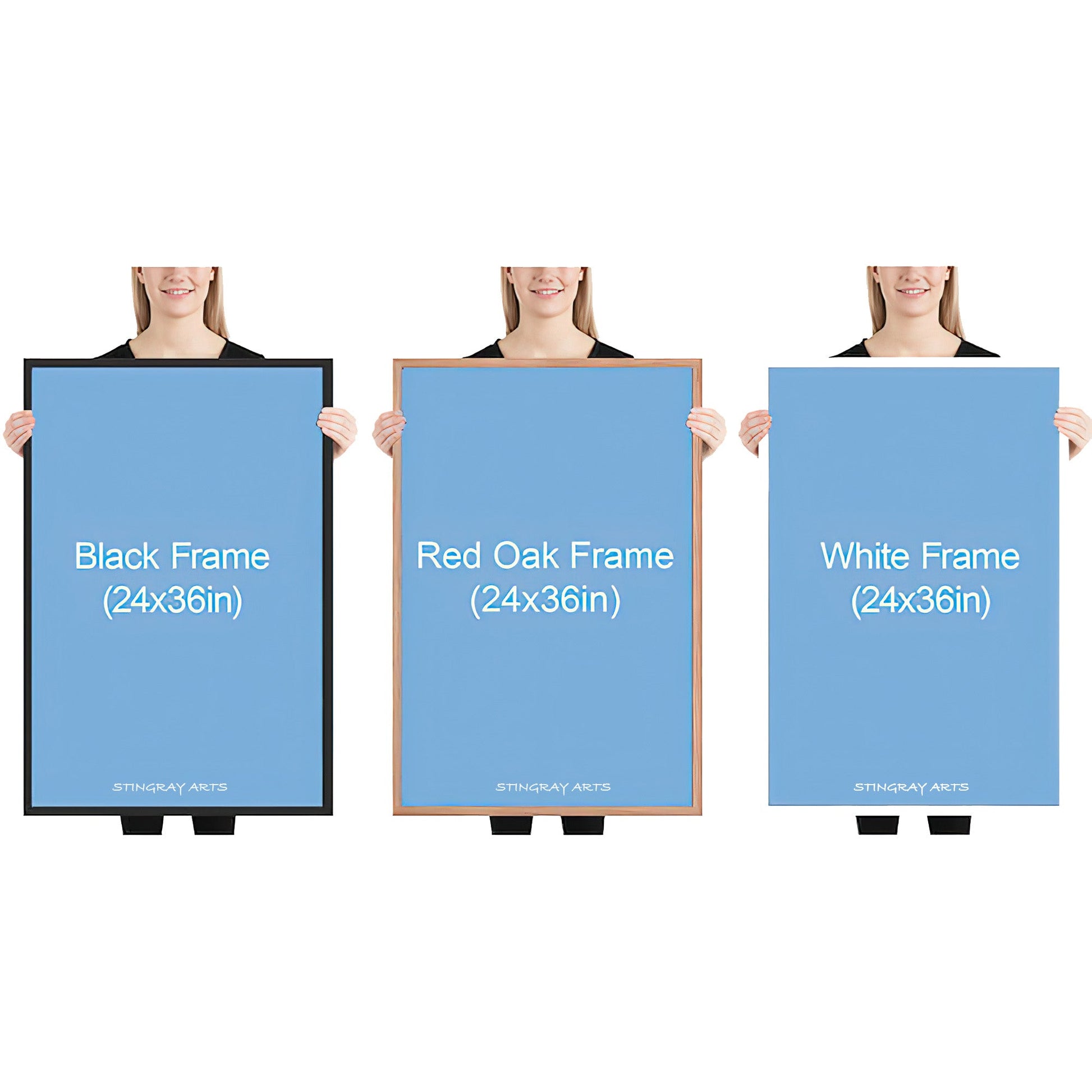 Lake Cabin & Aurora Borealis Lights Prints