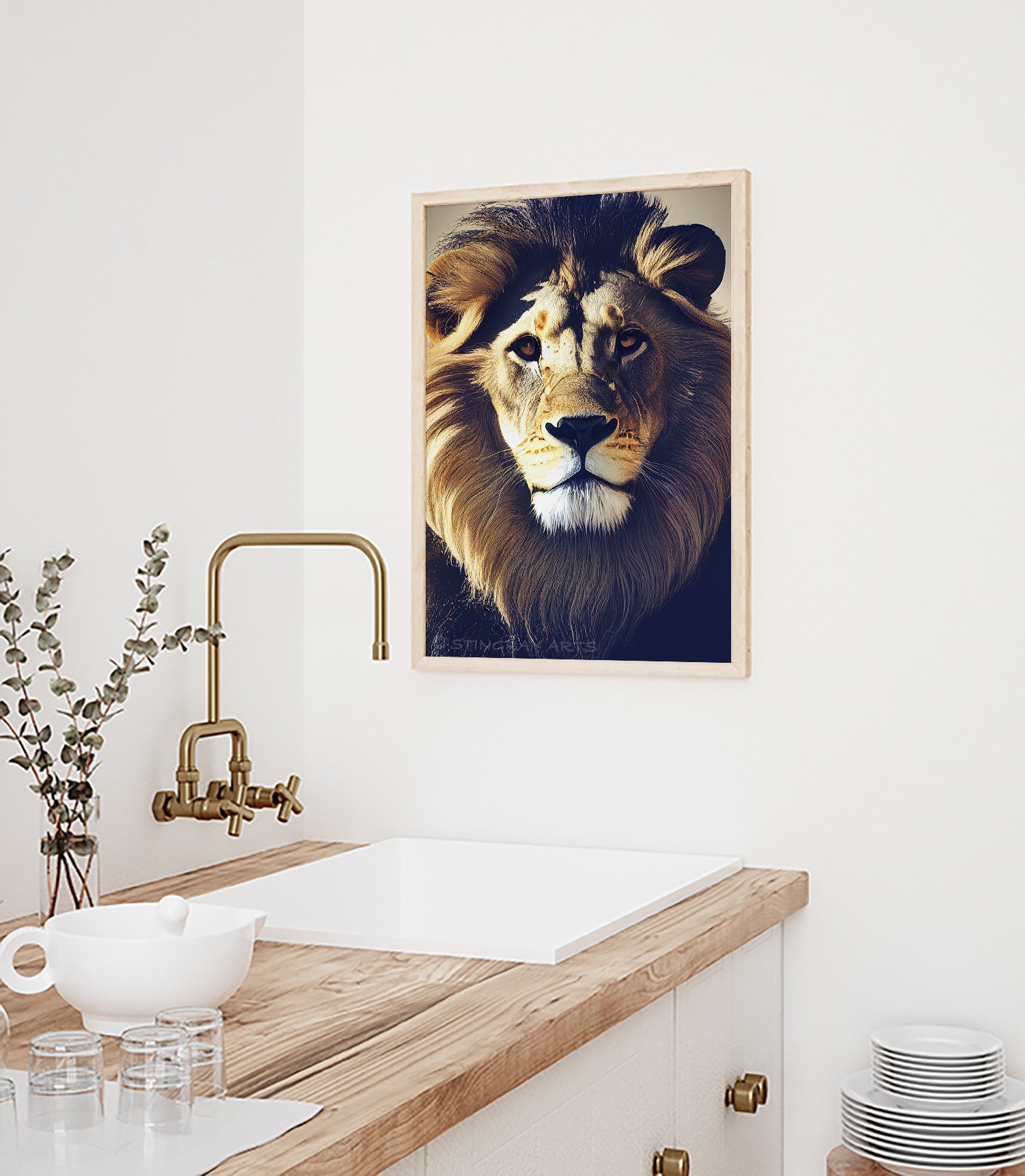 Beautiful Proud Lion Prints