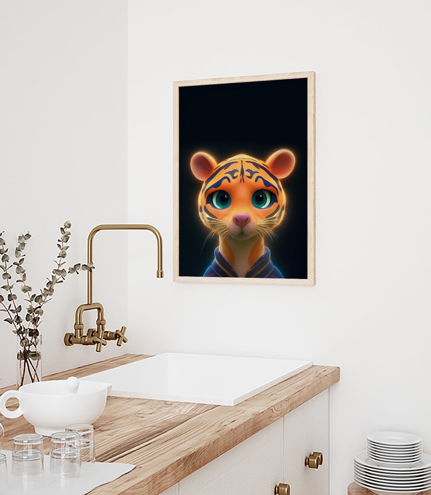 Tiger Cub Childlike Prints