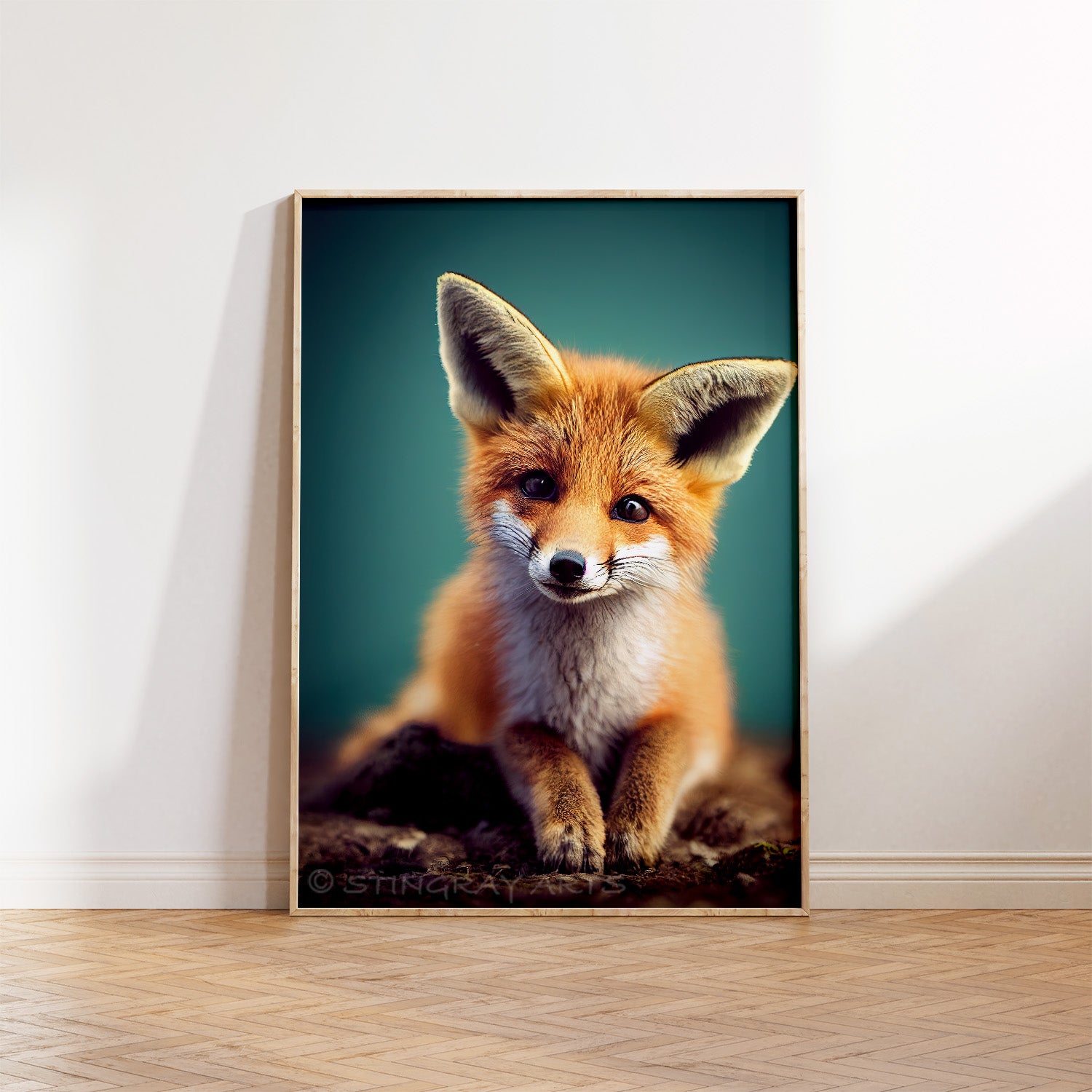 Curious Red Fox Prints