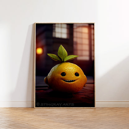 Sweet Cheery Lemon Character Prints