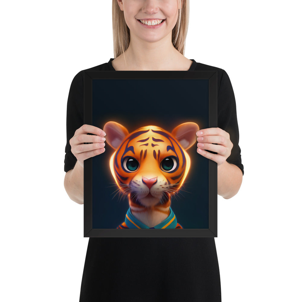 Tiger Cub Glow Childlike Prints