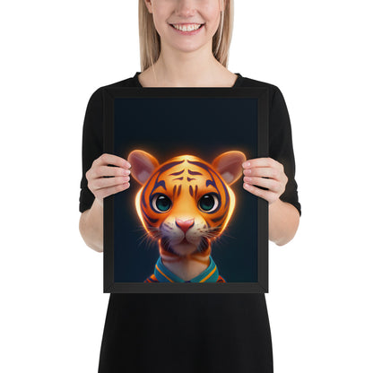 Tiger Cub Glow Childlike Prints