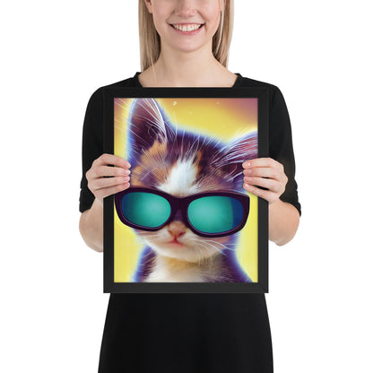 Cool Kitten With Sunglasses Prints