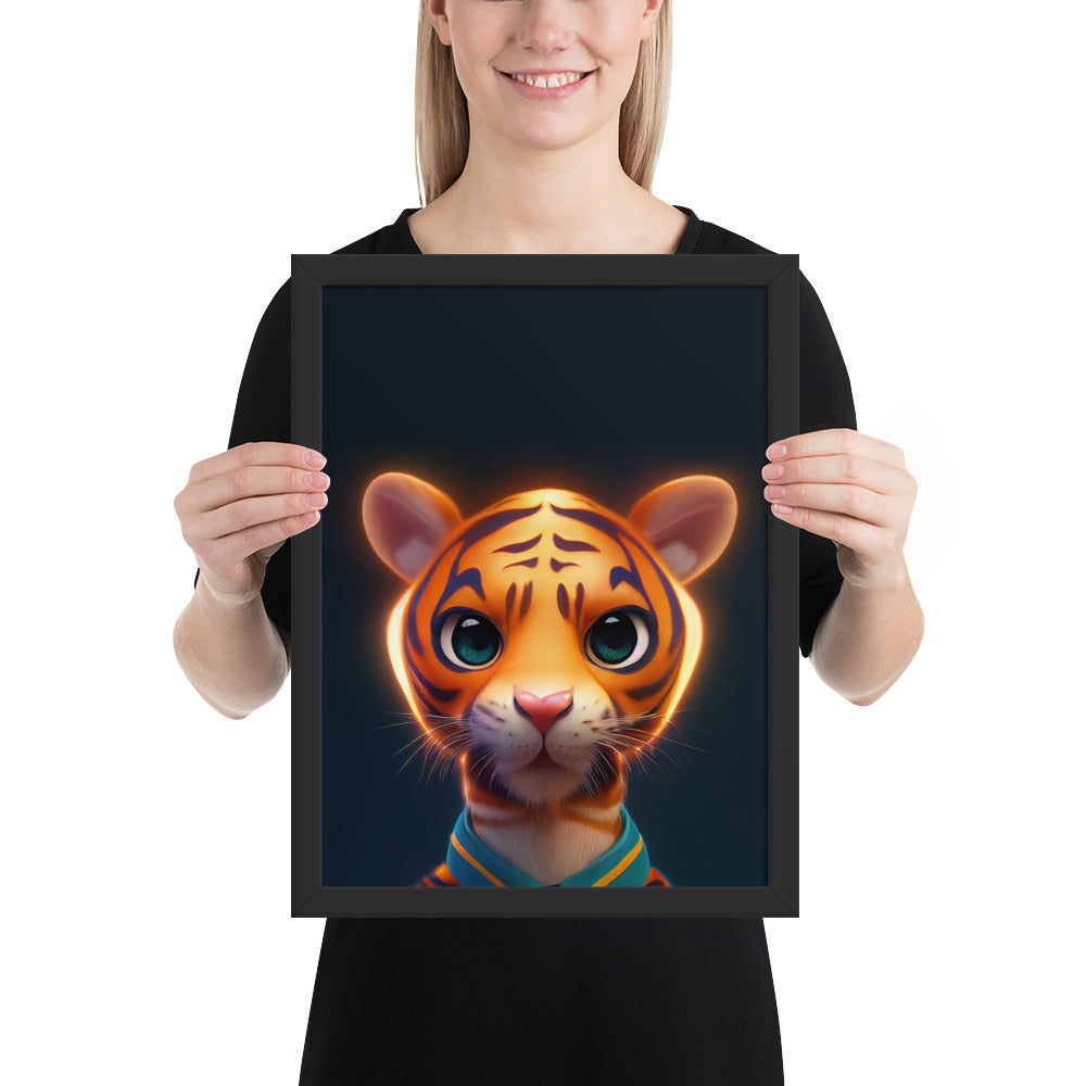 Tiger Cub Glow Childlike Prints