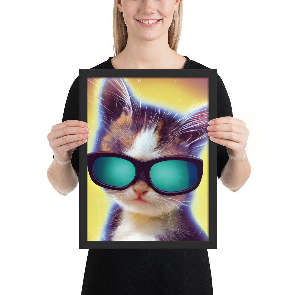 Cool Kitten With Sunglasses Prints