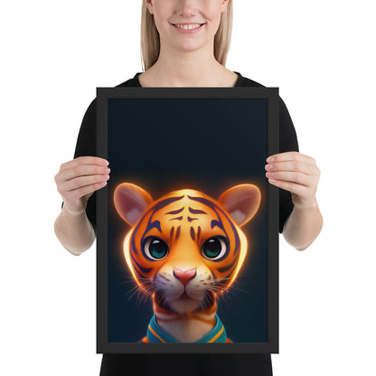 Tiger Cub Glow Childlike Prints