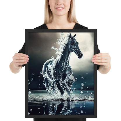 Droplets Water Horse Prints