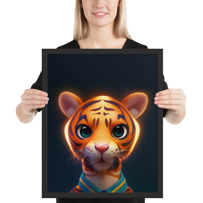 Tiger Cub Glow Childlike Prints