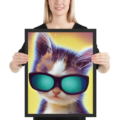 Cool Kitten With Sunglasses Prints