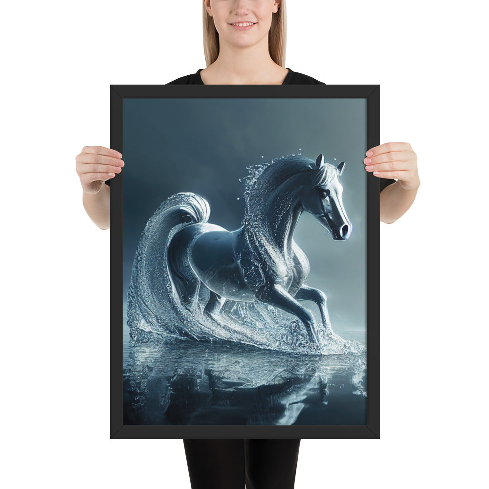 Splash Water Horse Prints