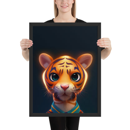 Tiger Cub Glow Childlike Prints