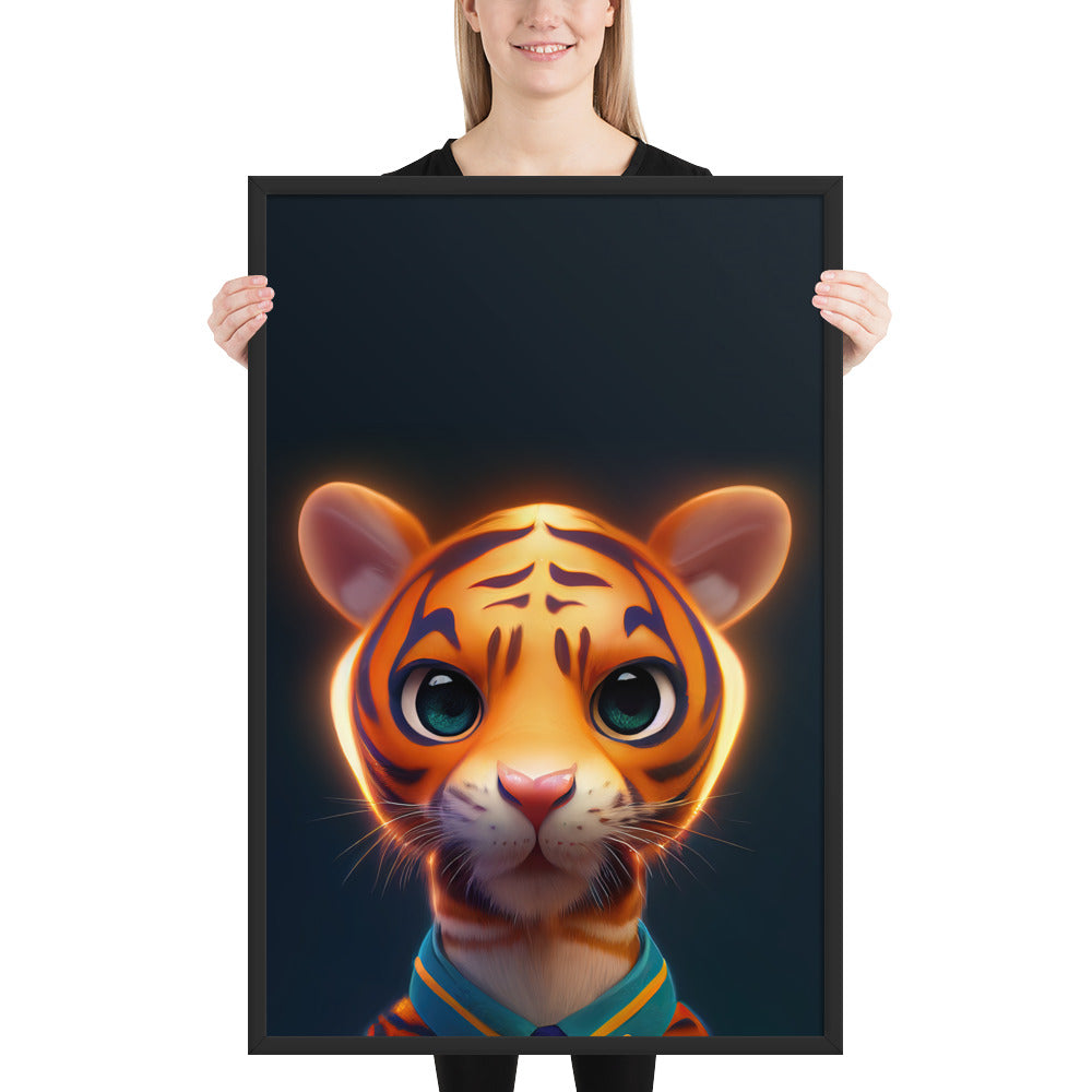 Tiger Cub Glow Childlike Prints