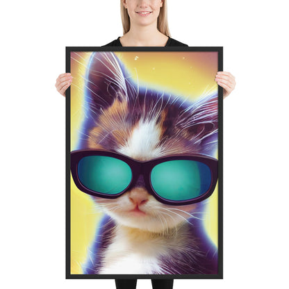 Cool Kitten With Sunglasses Prints