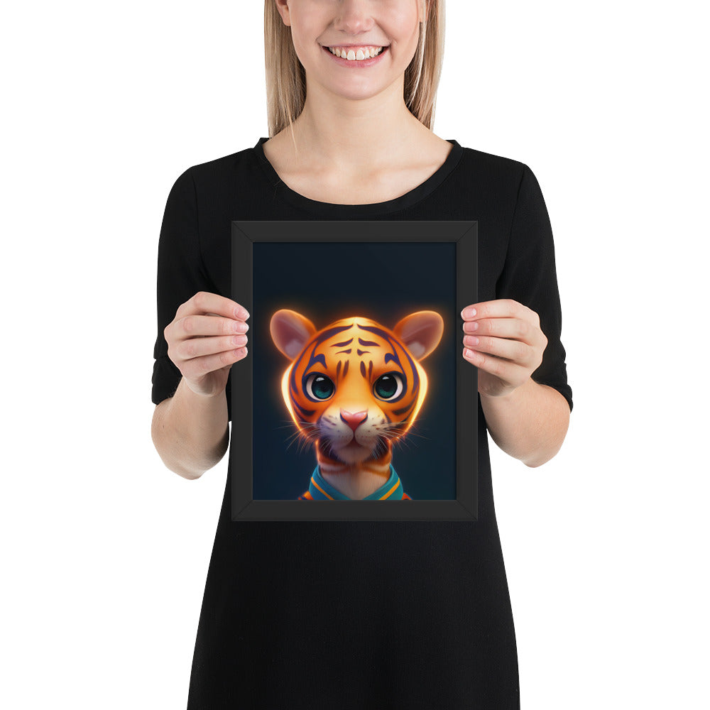 Tiger Cub Glow Childlike Prints