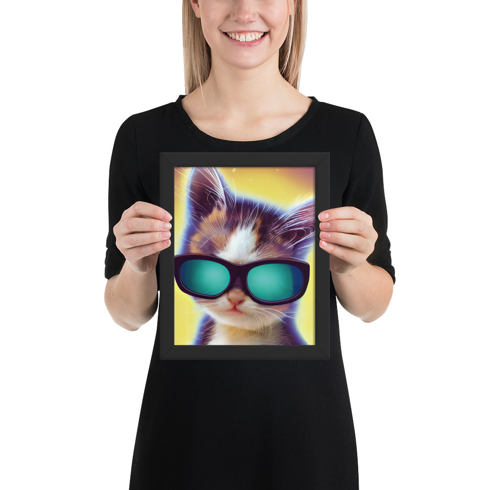 Cool Kitten With Sunglasses Prints