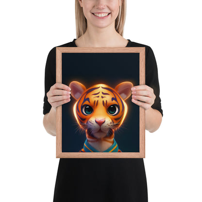 Tiger Cub Glow Childlike Prints