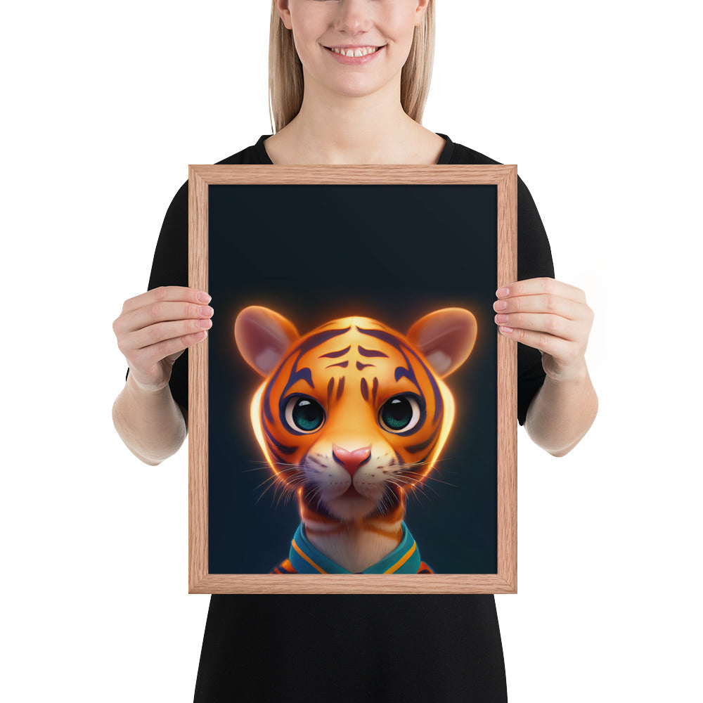 Tiger Cub Glow Childlike Prints