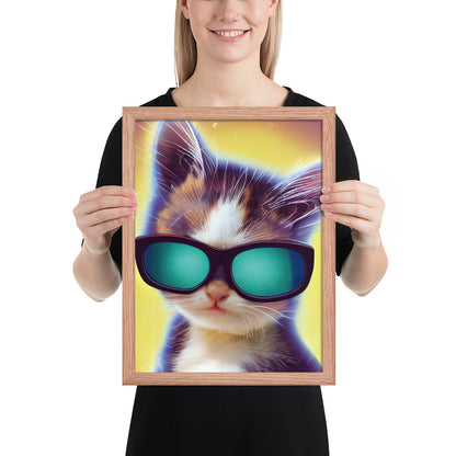 Cool Kitten With Sunglasses Prints