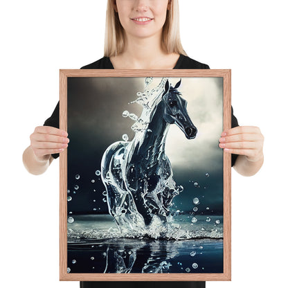 Droplets Water Horse Prints