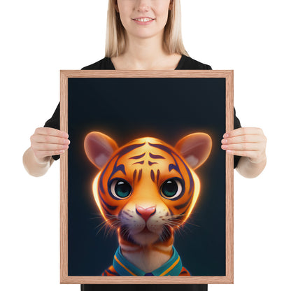 Tiger Cub Glow Childlike Prints