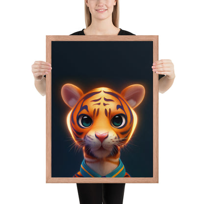 Tiger Cub Glow Childlike Prints