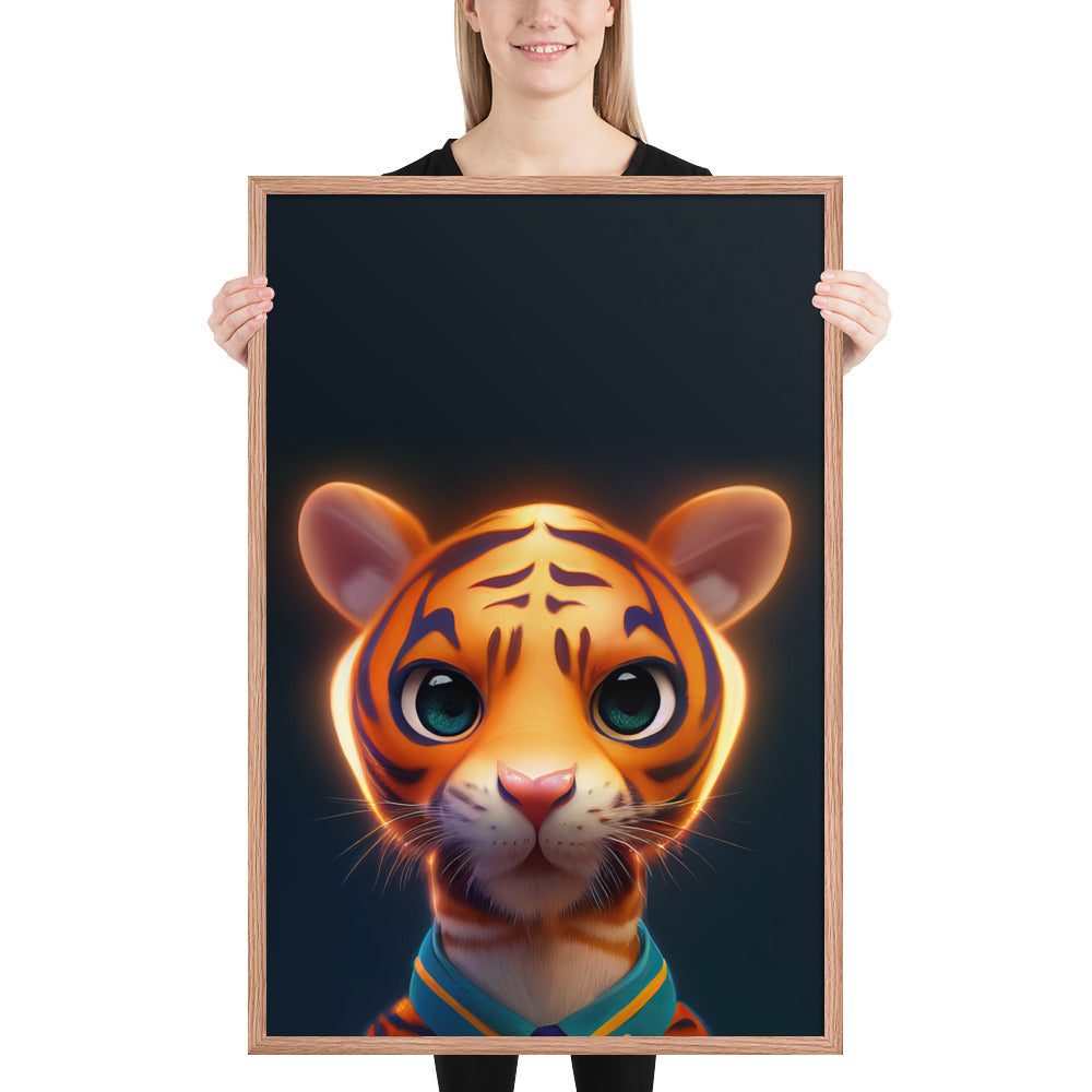 Tiger Cub Glow Childlike Prints