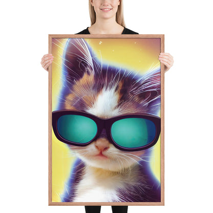 Cool Kitten With Sunglasses Prints