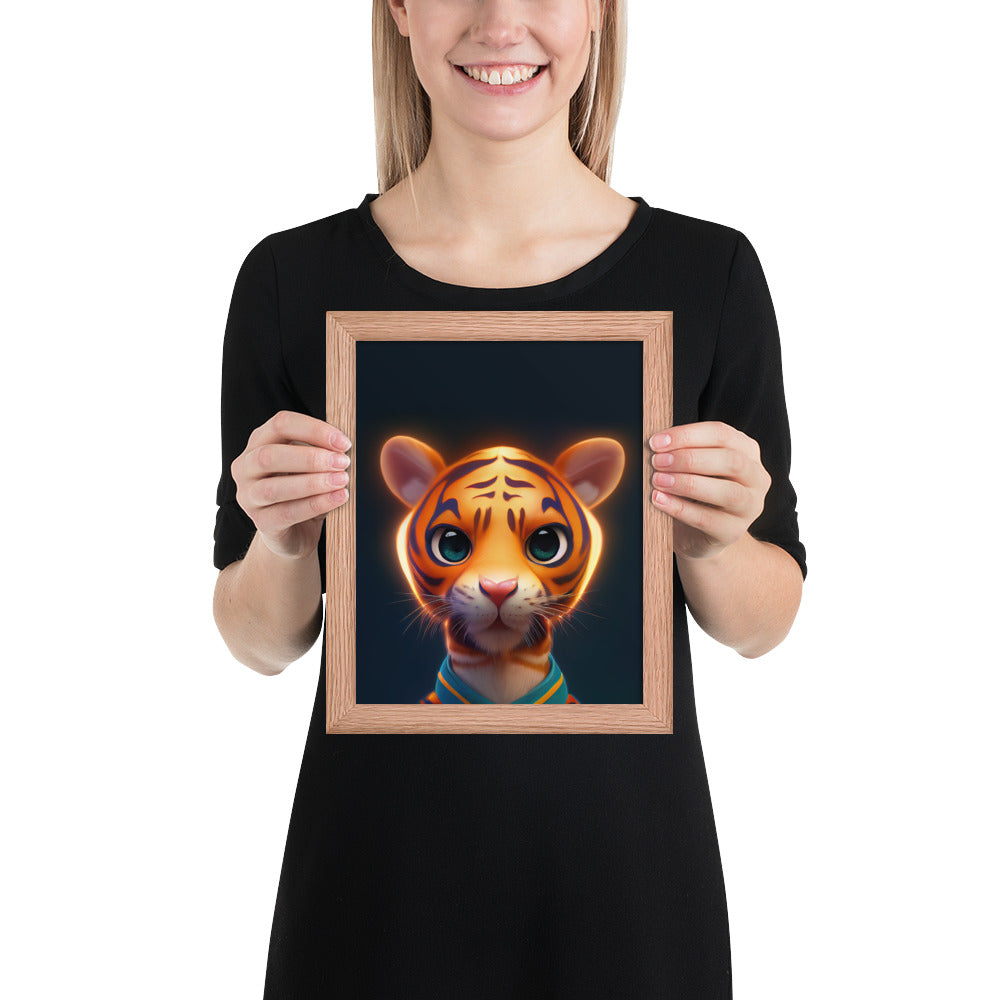 Tiger Cub Glow Childlike Prints