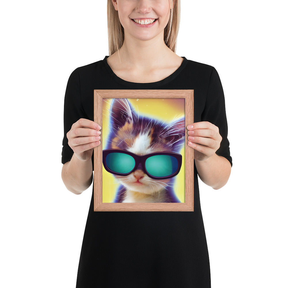 Cool Kitten With Sunglasses Prints