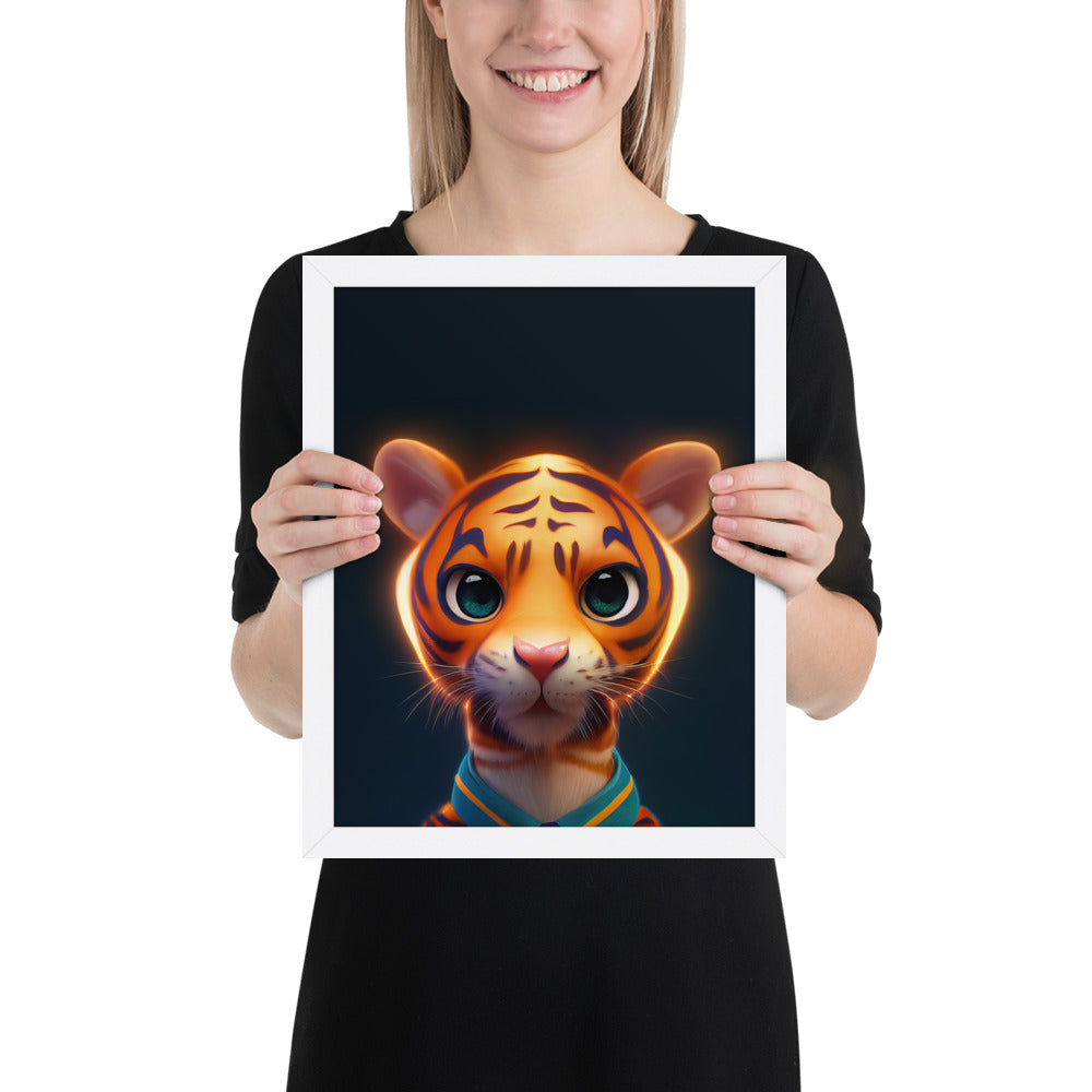 Tiger Cub Glow Childlike Prints