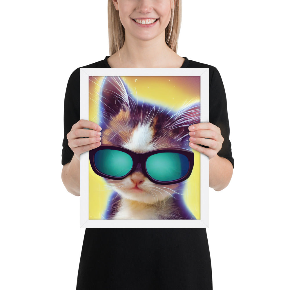 Cool Kitten With Sunglasses Prints