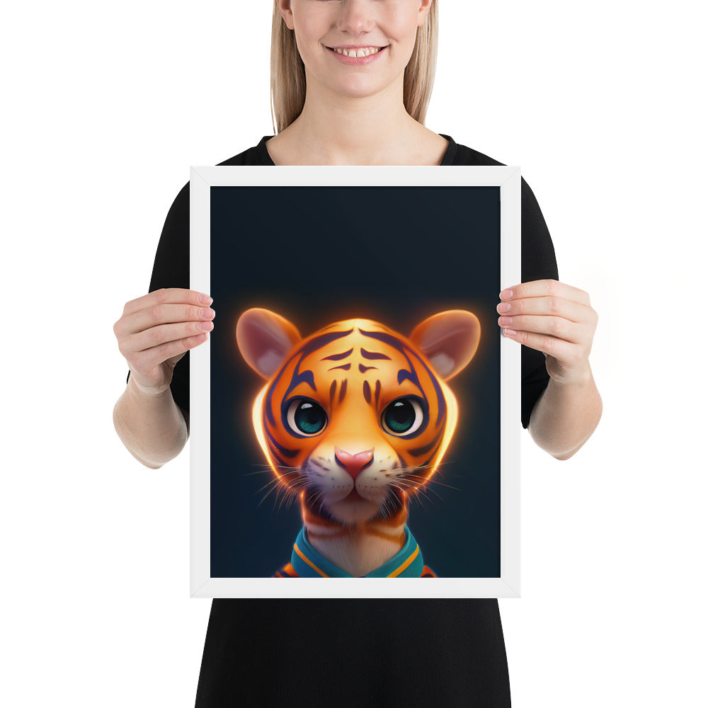 Tiger Cub Glow Childlike Prints