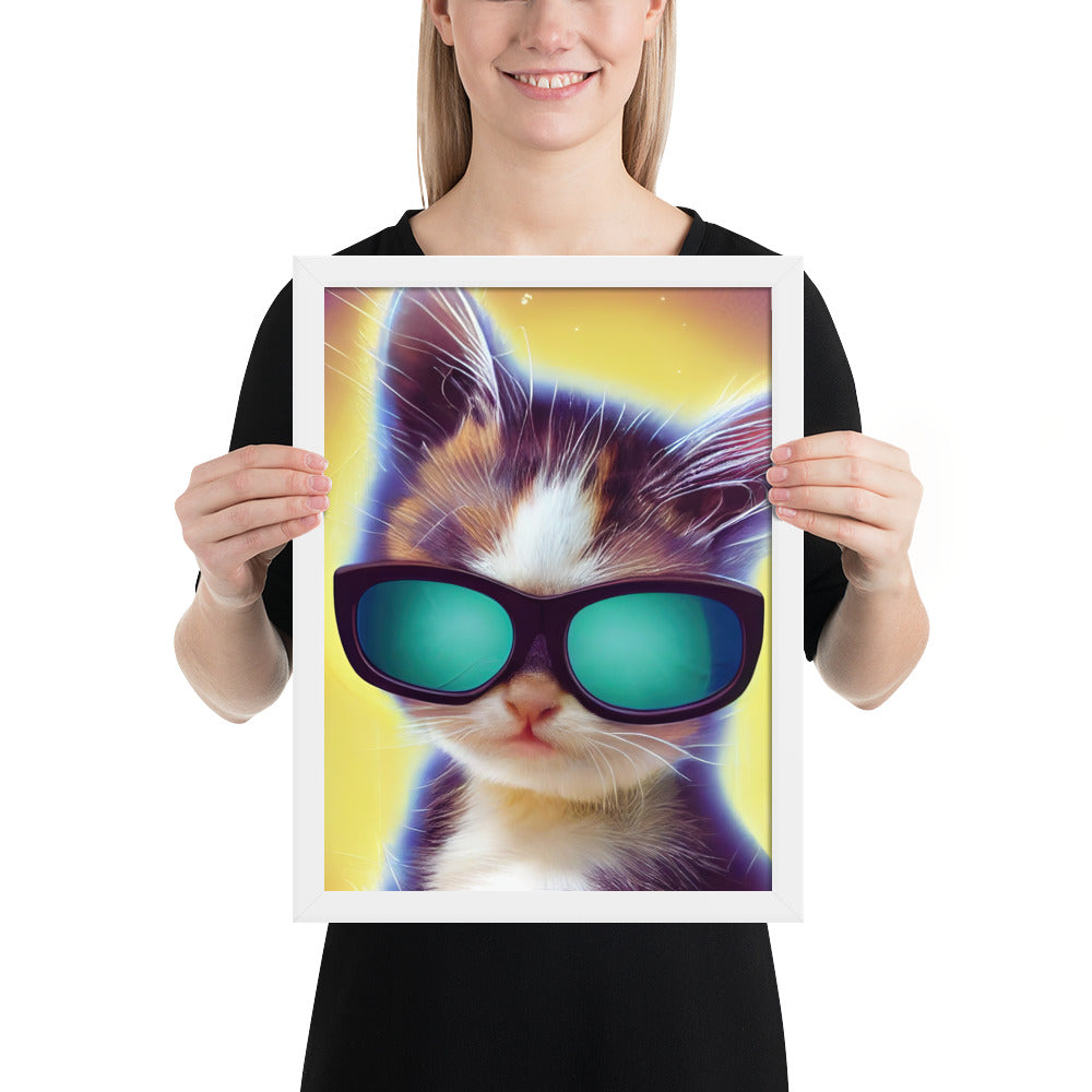 Cool Kitten With Sunglasses Prints