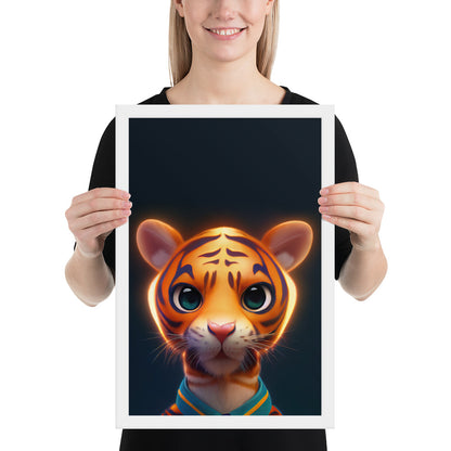 Tiger Cub Glow Childlike Prints