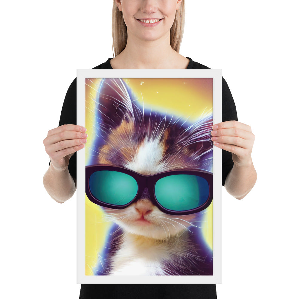 Cool Kitten With Sunglasses Prints