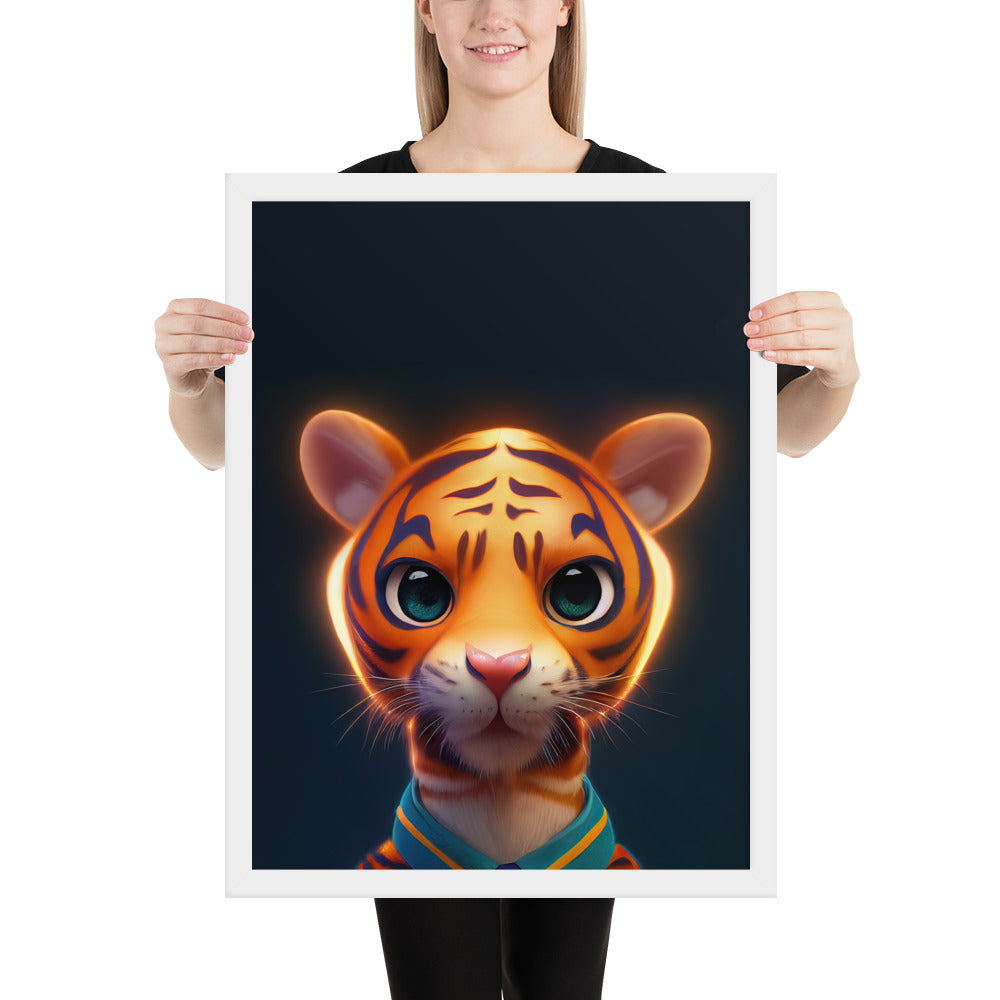 Tiger Cub Glow Childlike Prints