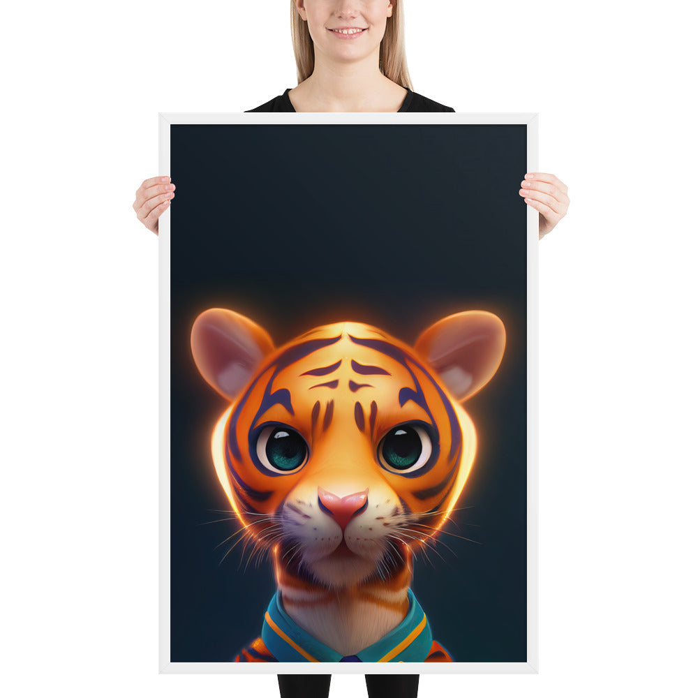 Tiger Cub Glow Childlike Prints