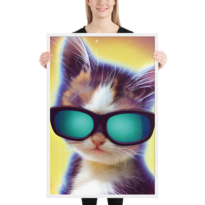 Cool Kitten With Sunglasses Prints