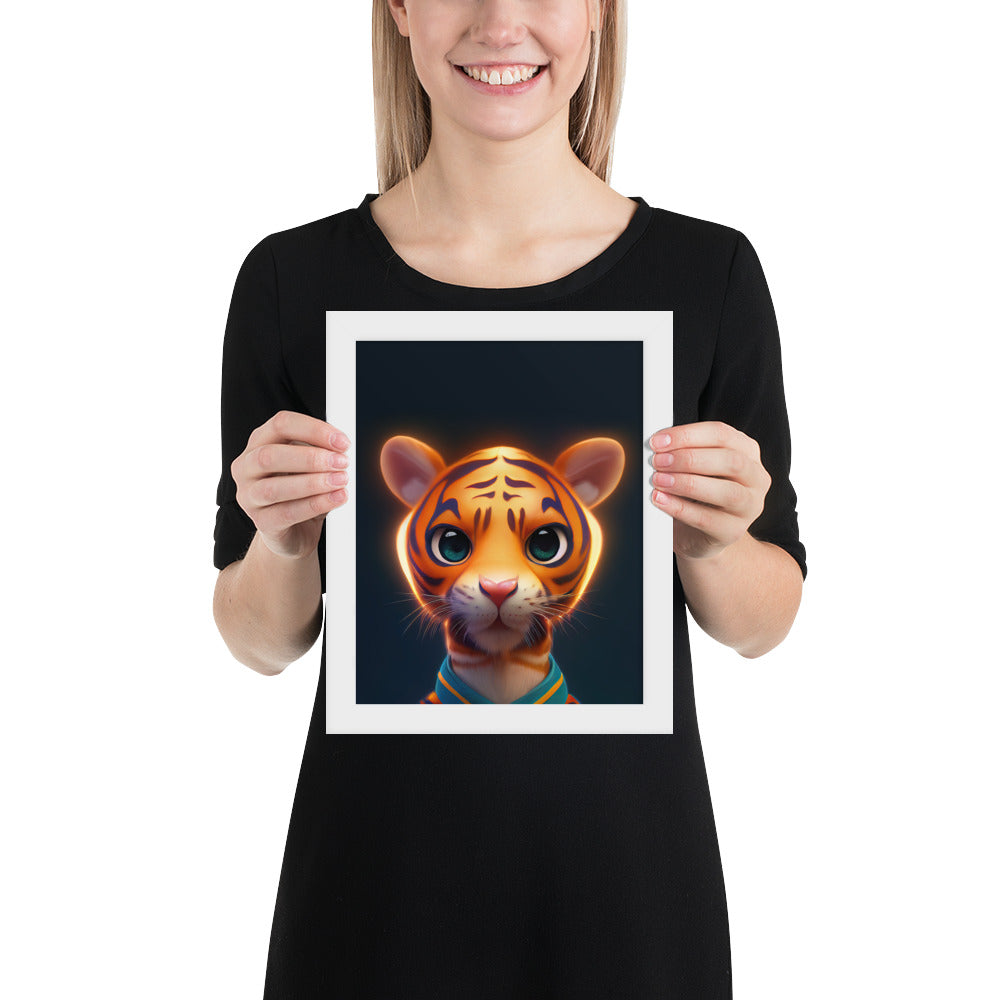 Tiger Cub Glow Childlike Prints