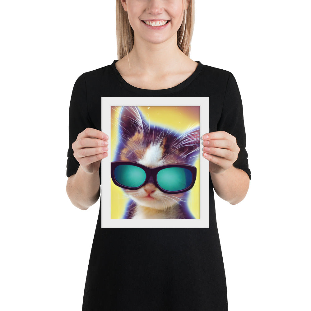 Cool Kitten With Sunglasses Prints