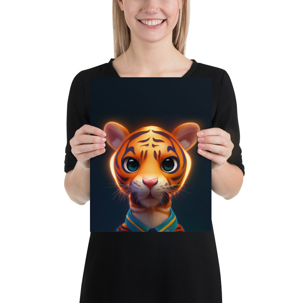 Tiger Cub Glow Childlike Prints