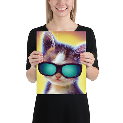 Cool Kitten With Sunglasses Prints