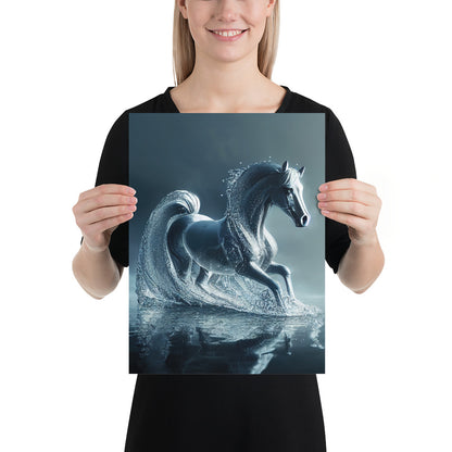 Splash Water Horse Prints