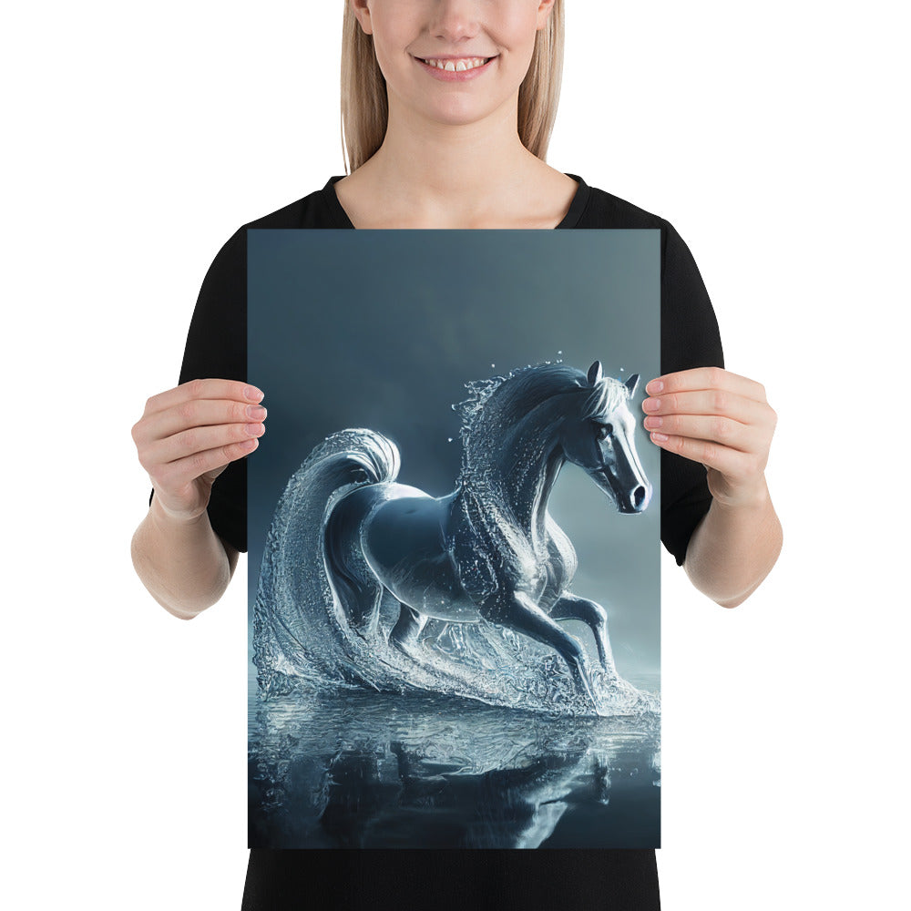 Splash Water Horse Prints